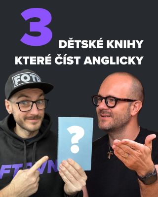 📚3 anglické knihy, které číst dětem Tipy od učitele angličtiny Broni Sobotky✌️ #knihy #rodina #angličtina